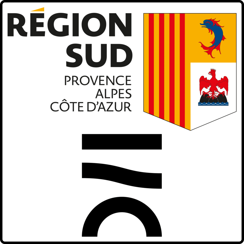 logo region sud paca imera format carré