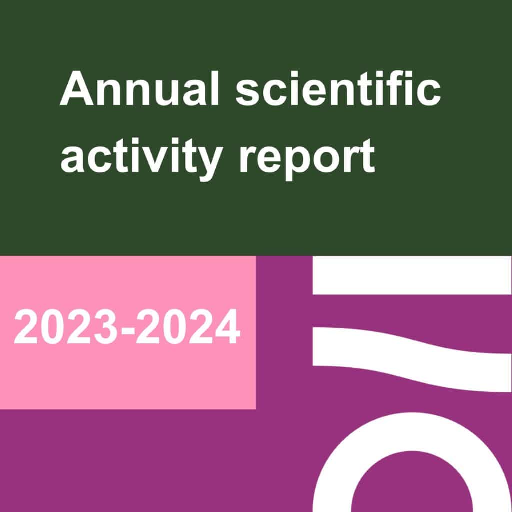 rapport annuel des activités scientifiques