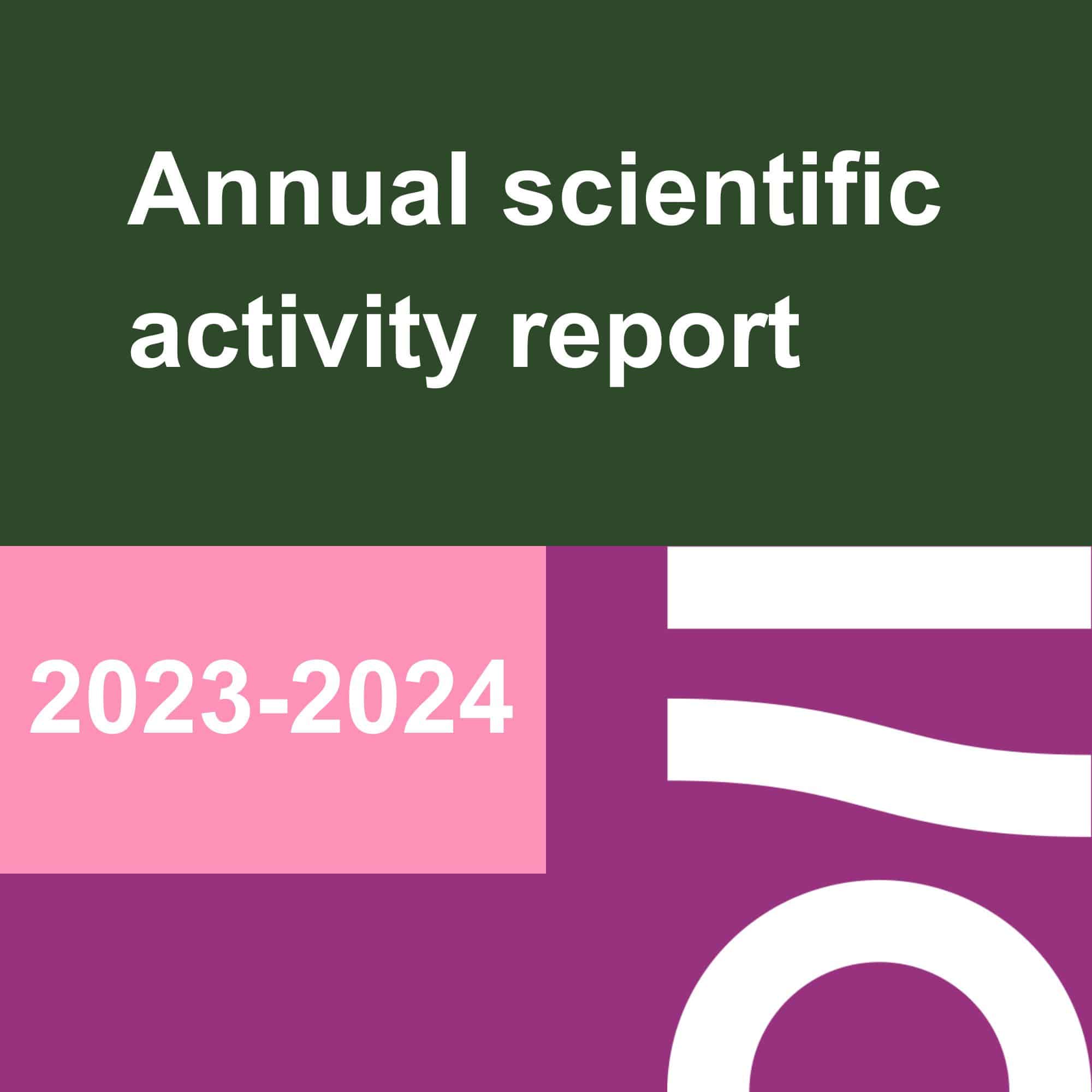 rapport annuel des activités scientifiques